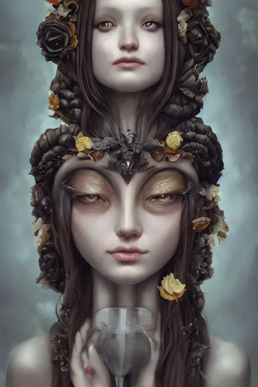 Prompt: a portrait of a character in a scenic environment by Natalie Shau, Naoto Hattori, Jacqueline E and Bastien Lecouffe Deharme, trending on artstation, artstationHD, artstationHQ, unreal engine, 4k, 8k