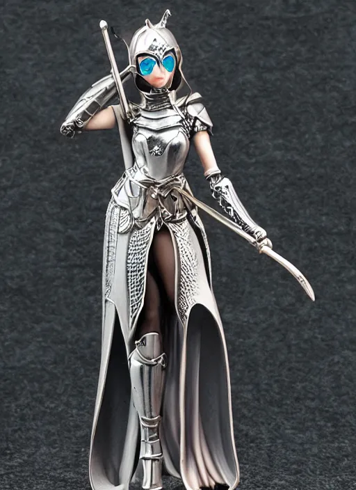 Image similar to 80mm, resin detailed model figure of Alchemy Imperial Princess knight gothic silver