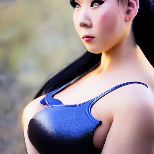 Prompt: a photo of a woman cosplaying as Chun-Li, realistic, high definition