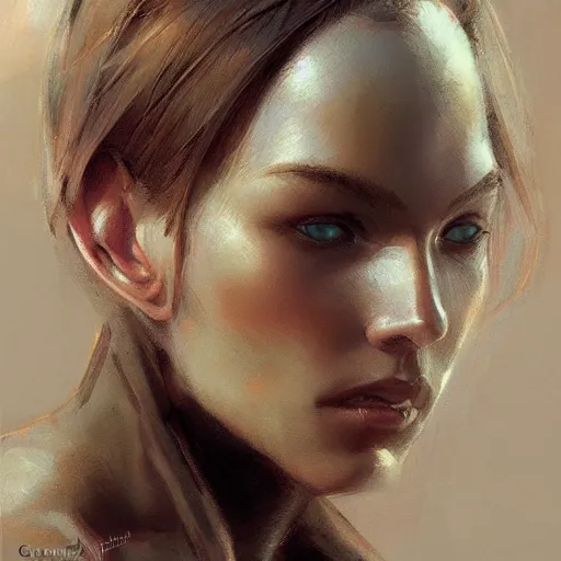 Image similar to highly detailed beautiful photography of a symmetrical face, symmetry!!!, sharp focus, dynamic lighting, elegant harmony, beauty, masterpiece, by riccardo federici, by craig mullins, by greg tocchini