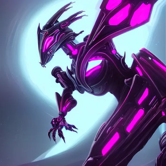 Prompt: highly detailed giantess shot exquisite warframe fanart, worm's eye view, looking up at a giant beautiful stunning saryn prime female warframe, as a stunning anthropomorphic robot female dragon, looming over you, dancing elegantly over you, sleek bright white armor with glowing fuchsia accents, proportionally accurate, anatomically correct, sharp detailed robot dragon paws, two arms, two legs, camera close to the legs and feet, giantess shot, furry shot, upward shot, ground view shot, paw shot, leg and hip shot, elegant shot, epic low shot, high quality, captura, realistic, sci fi, professional digital art, high end digital art, furry art, macro art, giantess art, anthro art, DeviantArt, artstation, Furaffinity, 3D realism, 8k HD octane render, epic lighting, depth of field