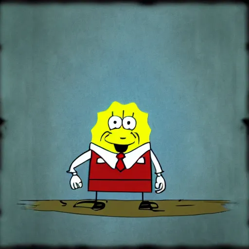 ArtStation - SAD SAD Spongebob!