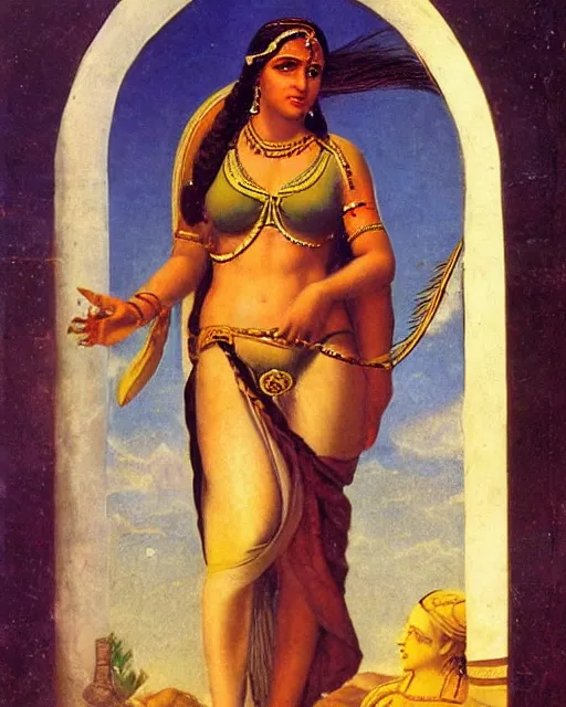 Prompt: aphrodite as an indian woman