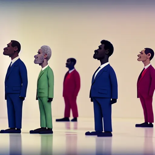 Prompt: mandatory diversity training claymation by jan svankmejer, hyperrealistic, aesthetic, masterpiece