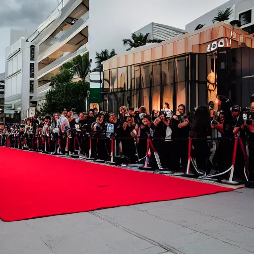 Image similar to photography of a red carpet premiere