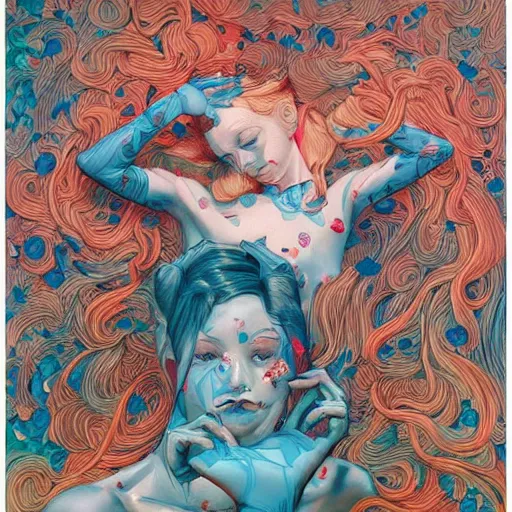 Image similar to by james jean,