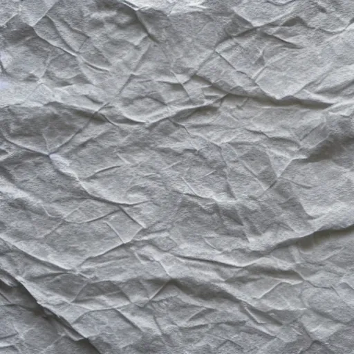 Image similar to white softly crinkled paper texture 4k