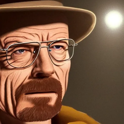 Image similar to walter white is freddy krueger, cinematic lighting