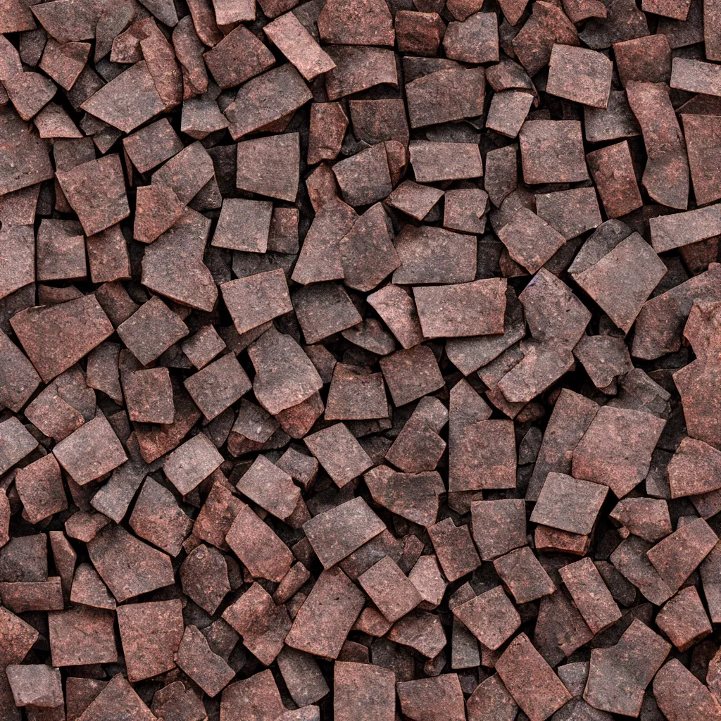 Prompt: chunk of iron ore in a square shape texture, 8 k