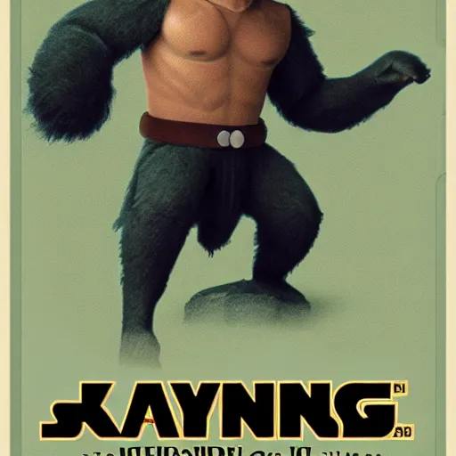 Image similar to jedi master king kong