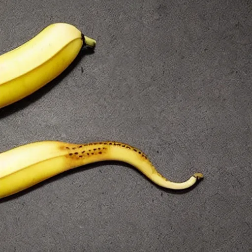 Image similar to a really long banana snake