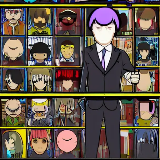 Prompt: Saul Goodman's avatar in the video game Omori, detailed