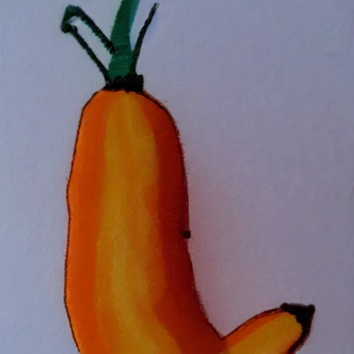 Prompt: a banana carrot 🥕