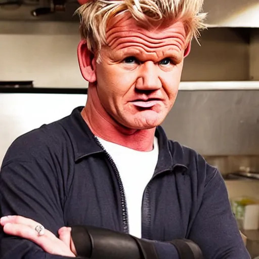 Image similar to gordon ramsay yelling at kfc employees on kitchen nightmares.