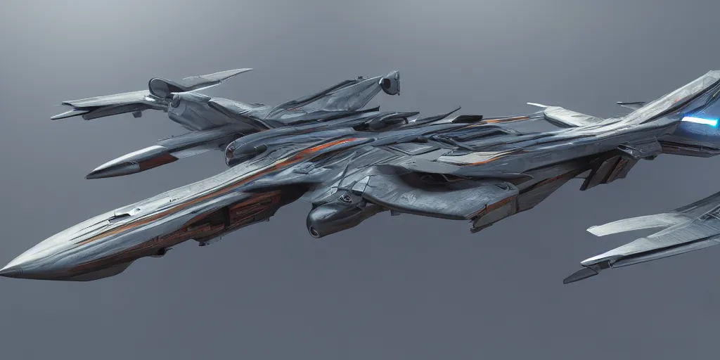 Image similar to cyberpunk concept inspired airplane, futuristic look, highly detailed body, aerodynamic body, photorealistic camera shot, bright studio setting, studio lighting, crisp quality and light reflections, unreal engine 5 quality render