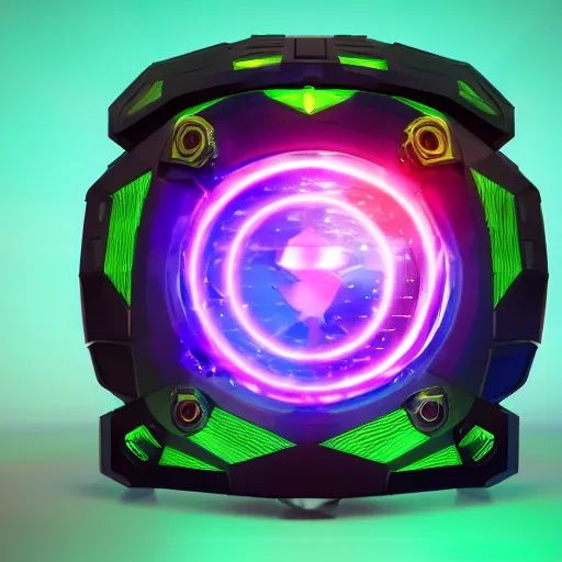 Image similar to green heater - shield game icon, powerful fantasy epic legends, game icon stylized, digital illustration radiating, a glowing aura, global illumination, ray tracing, 8 k high definition, intricate details, octane render, unreal engine, trending on arstation