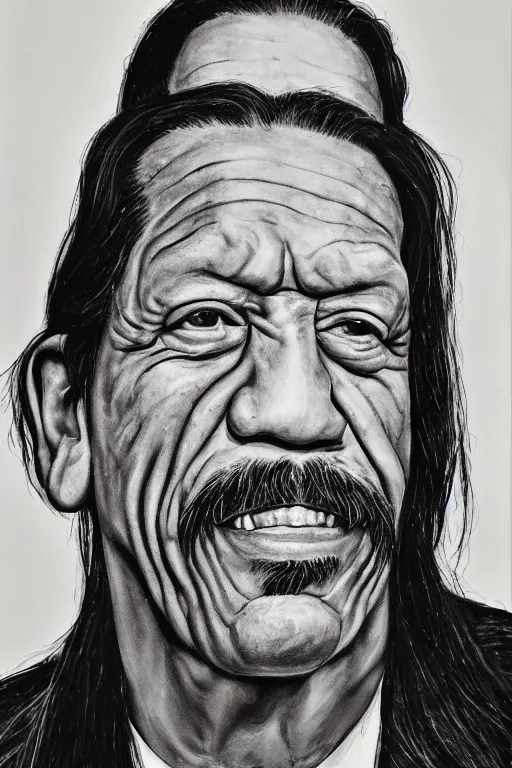 Prompt: portrait of Danny Trejo