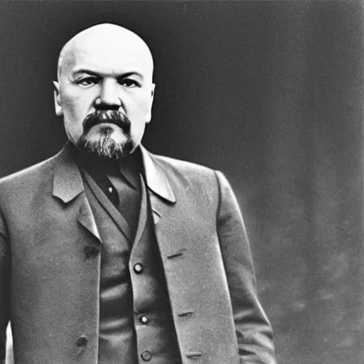 Image similar to lenin announces the iphone on stage