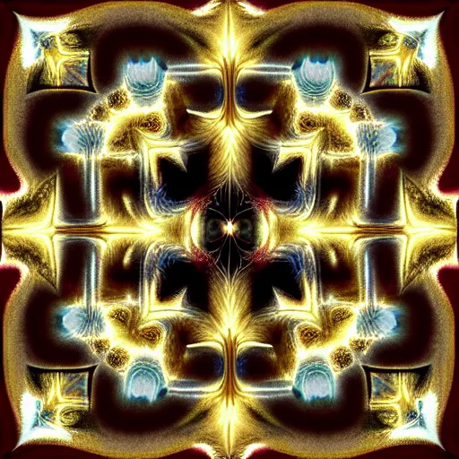 Image similar to square fractal