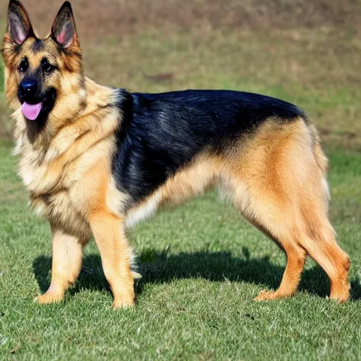 Image similar to german shepherd golden retriever mix