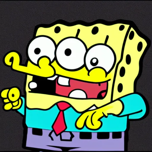 Image similar to spongebob, in the style of genndy tartakovsky