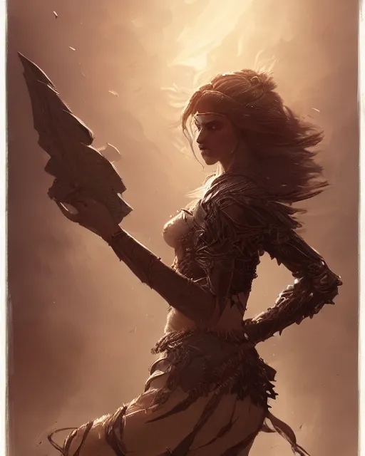 Prompt: A beautiful warrior running, D&D, beautiful face, highly detailed face, fantasy art, female art, in the style of greg rutkowski, illustration, epic, fantasy, intricate, hyper detailed, artstation, concept art, smooth, sharp focus, ray tracing