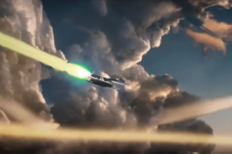 Prompt: a cinematic photograph of a fighter jet hitting sonic boom, beautiful lighting, high depth, ultra realistic, artistic, by zack snyder
