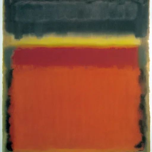 Image similar to a mark rothko painting