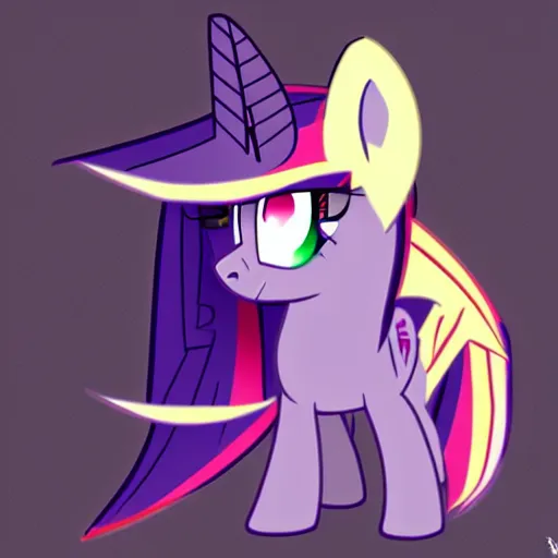 Image similar to twilight sparkle as a touhou character