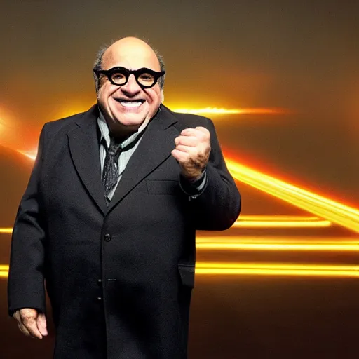 Prompt: danny devito as the flash