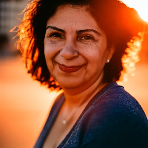 Image similar to of a photo portrait of roberta alves silva, facebook, instagram, sunrise lighting, f 2. 8