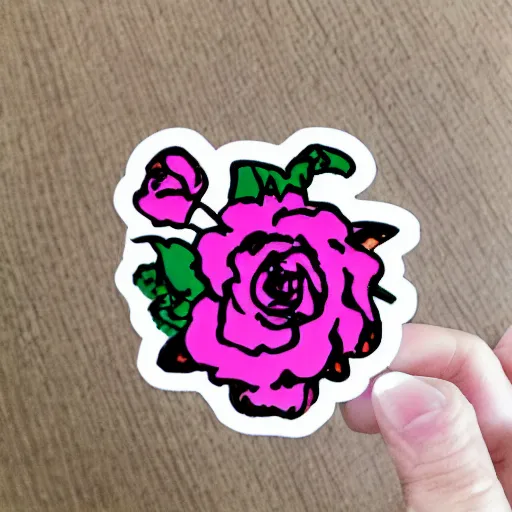 Image similar to flower crown sticker,