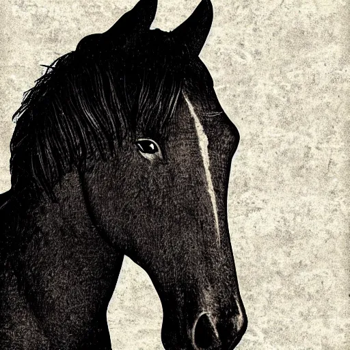Image similar to horse by glitchygorilla