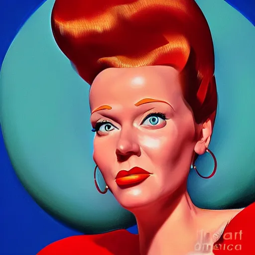 portrait of Jane Jetson, expressive pose, highly | Stable Diffusion ...