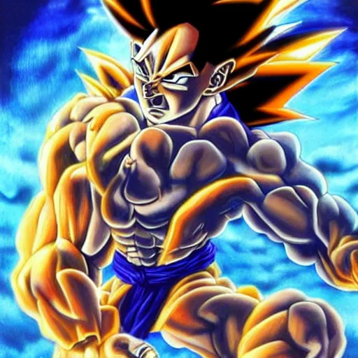 Blursed drip goku : r/blursedimages