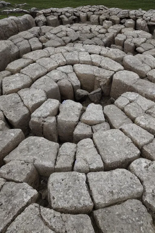 Image similar to 9,000-Year-Old Underground Settlement With Megalithic Stone Circle, Discovered Beneath The Mediterranean Sea