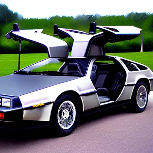 Image similar to a delorean