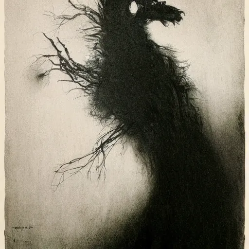 Prompt: francisco goya, stephen gammell