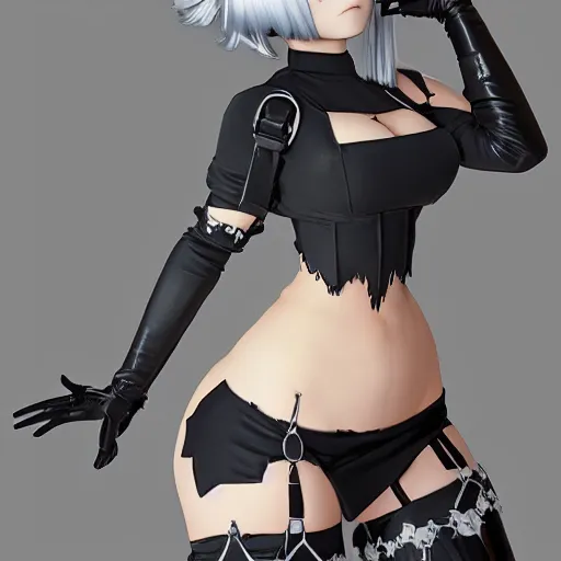 Prompt: 2B Nier Automata