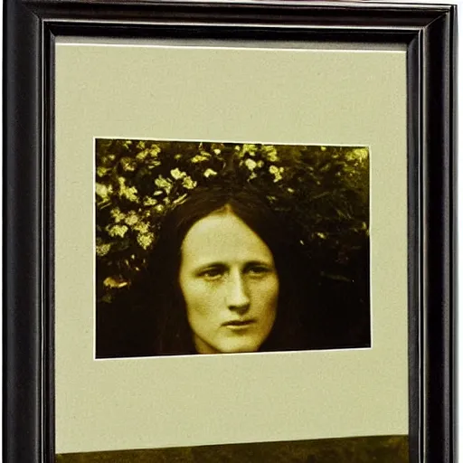 Prompt: a portrait of a character in a scenic environment by Julia Margaret Cameron