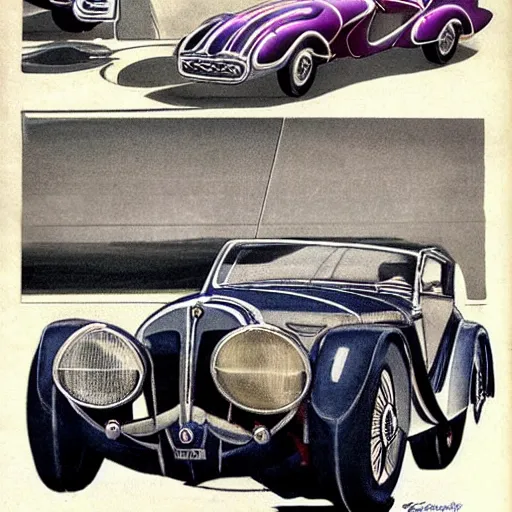 Image similar to award-winning, art deco, delahaye, concept art