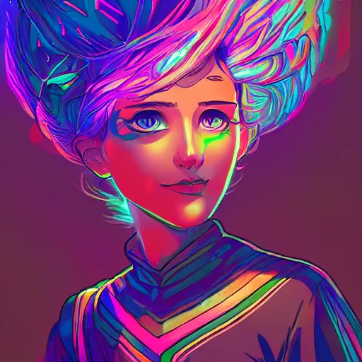 Image similar to skill magic deepdream radiating a glowing aura stuff loot legends stylized digital illustration video game icon artstation lois van baarle, ilya kuvshinov, rossdraws,