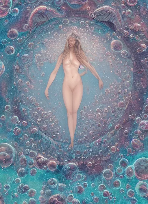 Prompt: collection of beautiful celestial females exposed in cryo chamers by James Jean, intricate, elegant, highly detailed, centered, digital painting, artstation, concept art, smooth, sharp focus, illustration, at the Salar De Uyuni, Hexagonal formations on the surface of salt crystallization, combined between sedimentary deposits, bubbling geysers, interstellar night reflection of the sky, intricate, elegant, luxurious, digital painting, concept art, smooth, sharp focus, from Star Trek 2021, illustration, by WLOP and Ruan Jia and Mandy Jurgens and William-Adolphe Bouguereau, Artgerm