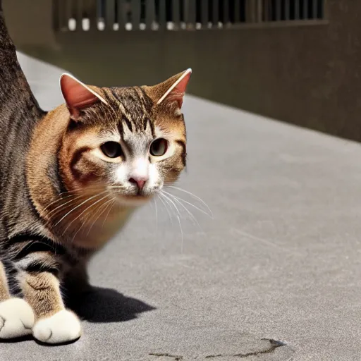 Prompt: cat president