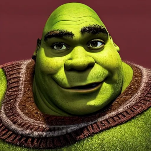 Image similar to Jack Black as Shrek