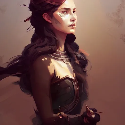 Image similar to a beautiful portrait of a beautiful obsidian sorceress, game of thrones concept art by pete mohrbacher and guweiz and ilya kuvshinov, digital art, highly detailed, intricate, sharp focus, trending on artstation hq, deviantart, unreal engine 5, 4 k uhd image