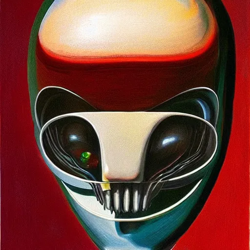 Image similar to alien by wayne thiebaud