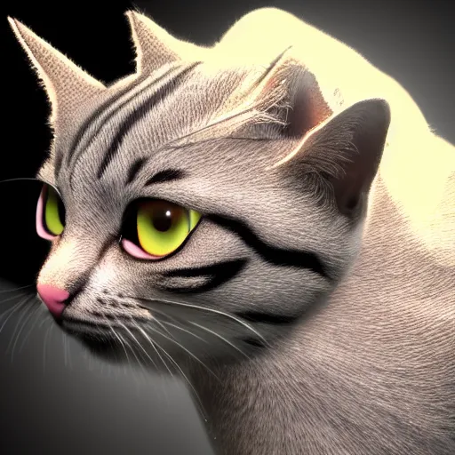 Image similar to god cat, ultra detailed, cinematic, dynamic light, photorealistic