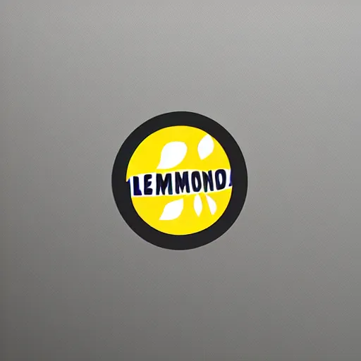 Prompt: logo of a lemon, professional graphic design, clean, smooth