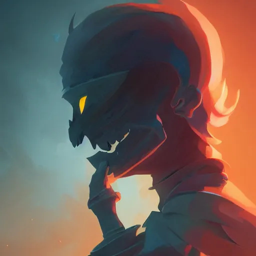 Prompt: face icon stylized minimalist dark souls, loftis, cory behance hd by jesper ejsing, by rhads, makoto shinkai and lois van baarle, ilya kuvshinov, rossdraws global illumination